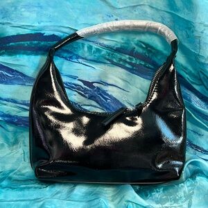 Black Mini Hobo 8” Purse NWT